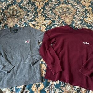 2 Polo Long Sleeve Thermals